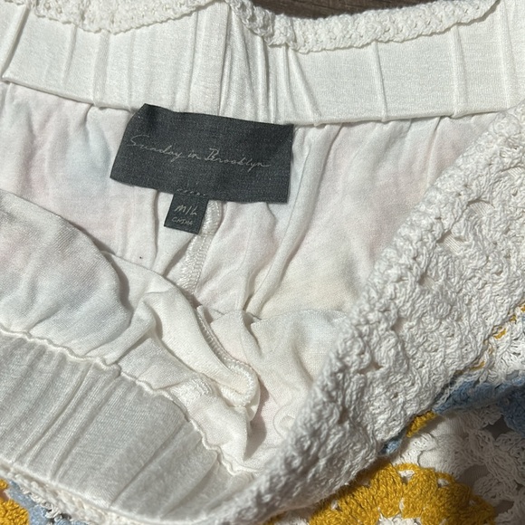 Anthropologie Sunday in Brooklyn Crochet Shorts - Picture 5 of 7